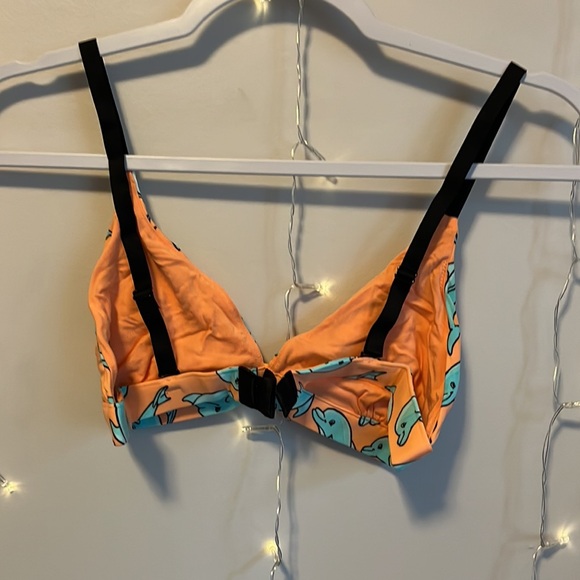 MeUndies Dolphin Triangle Bralette - Picture 5 of 7